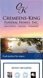 Mobile Screenshot of cremeensking.com